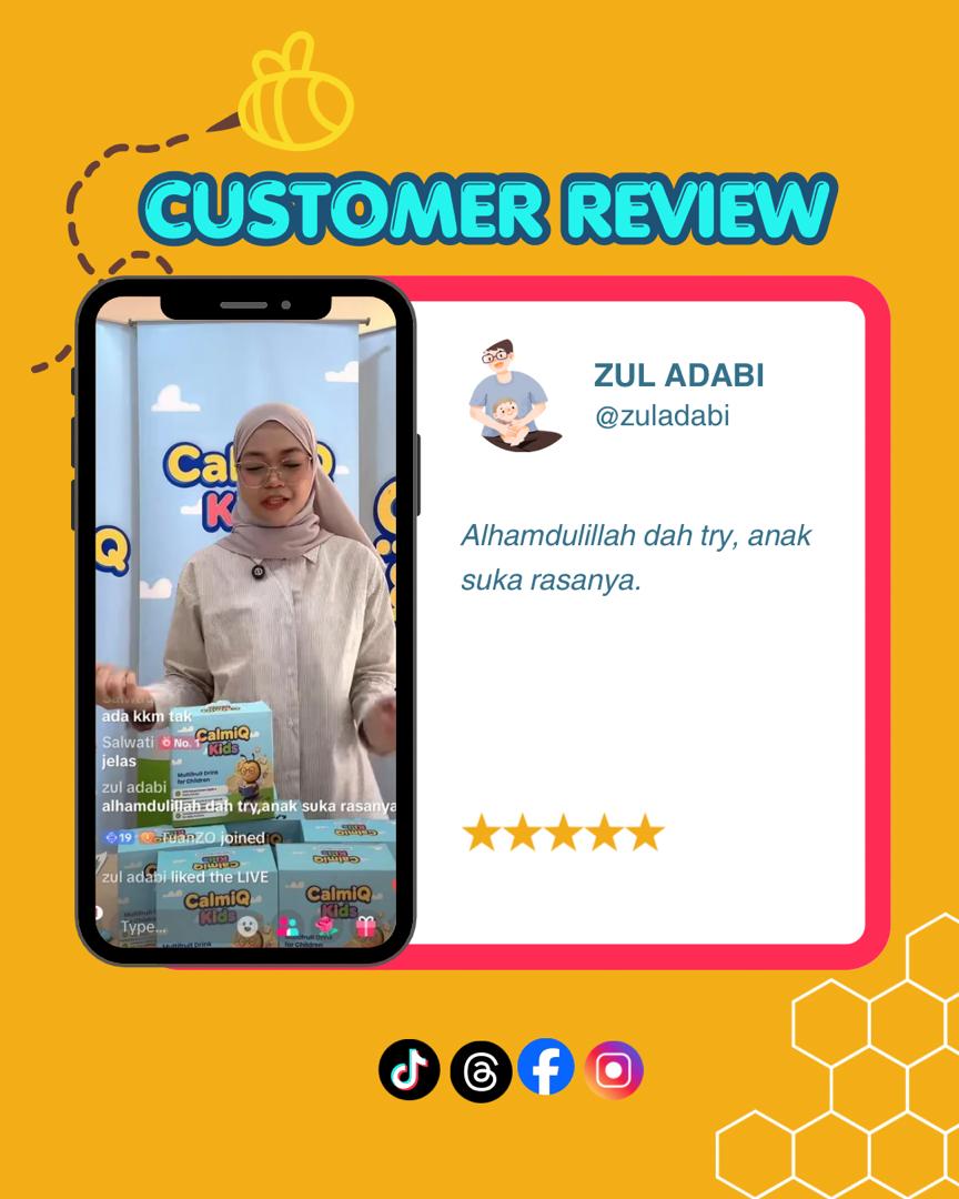 Testimoni CalmiQ Kids 5