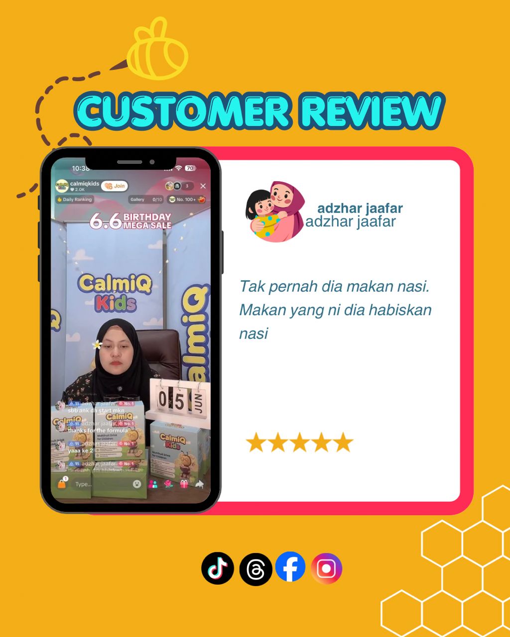 Testimoni CalmiQ Kids 7
